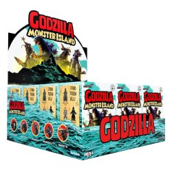 Godzilla Toho (Monster Island) Action Figure Blind Box Wave 7 Display (12)