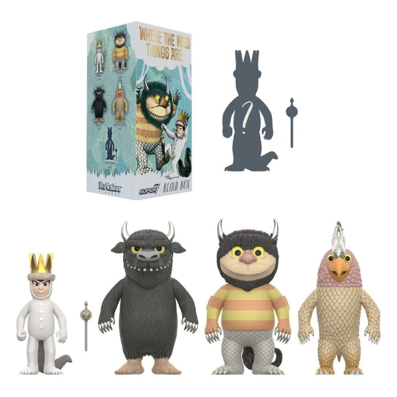 Where The Wild Things Are Action Figure Blind Box Wave 1 Display (12)