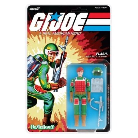 GI Joe ReAction Action Figure Wave 07 Flash (Comic) 10 cm