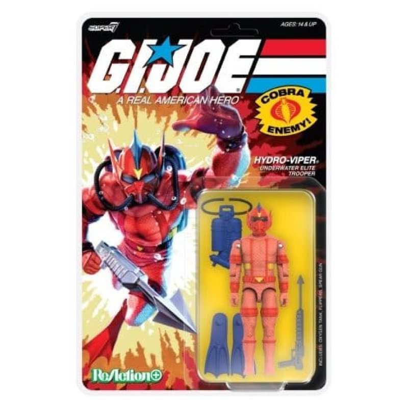 GI Joe ReAction Action Figure Wave 07 Hydro Viper (Comic) 10 cm