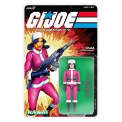 GI Joe ReAction Action Figure Wave 07 Daina (Cartoon) 10 cm