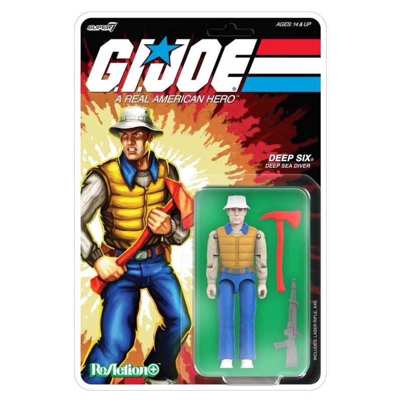 G.I. Joe (Comic) ReAction Action Figure Wave 09 Deep Six