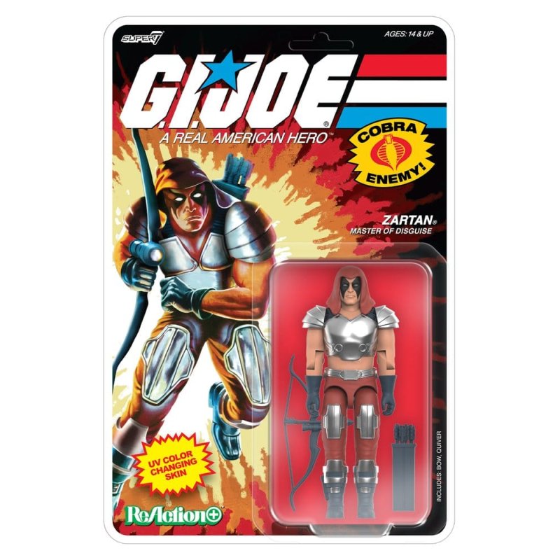 G.I. Joe (Comic) ReAction Action Figure Wave 09 Zartan