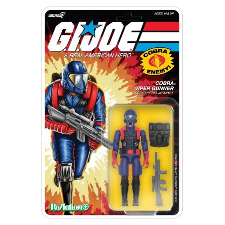 G.I. Joe ReAction Action Figure Wave 09 Cobra Viper Gunner