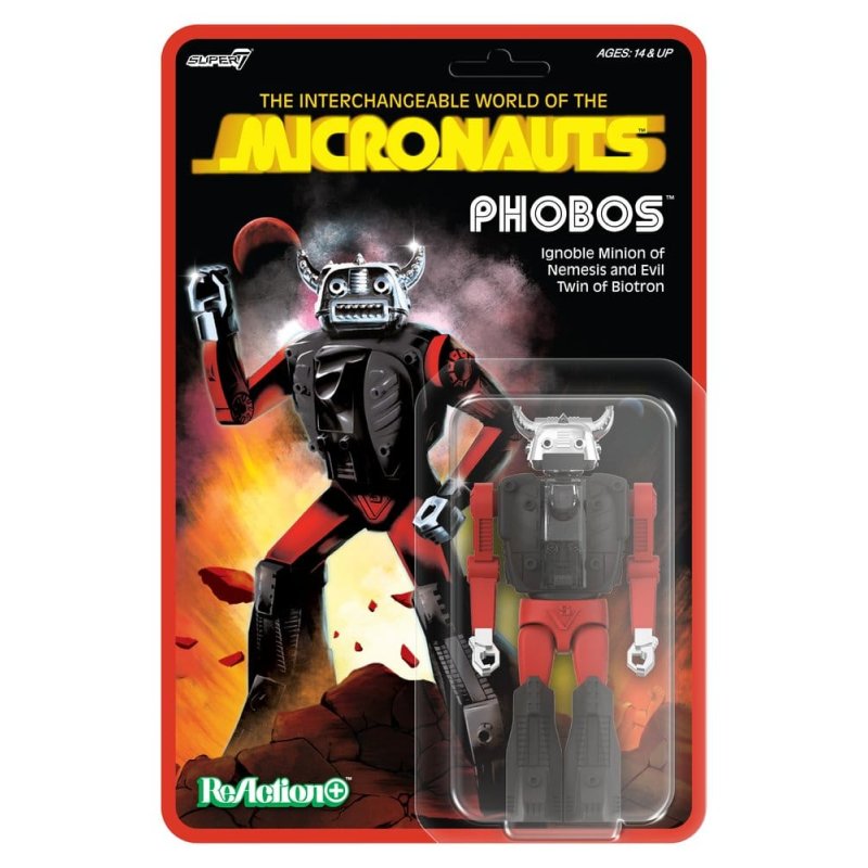 Micronauts ReAction Action Figure Wave 04 Phobos