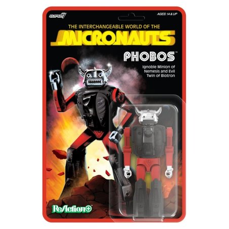Micronauts ReAction Action Figure Wave 04 Phobos