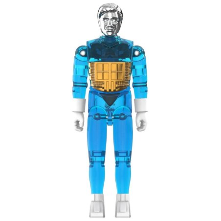 Micronauts ReAction Action Figure Wave 03 Time Traveler (Translucent Blue) 10 cm