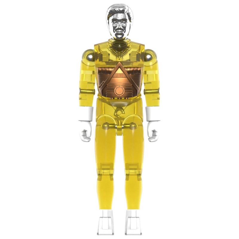 Micronauts ReAction Action Figure Wave 03 Time Traveler (Translucent Yellow) 10 cm