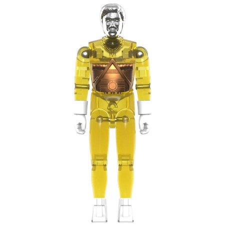 Micronauts ReAction Action Figure Wave 03 Time Traveler (Translucent Yellow) 10 cm