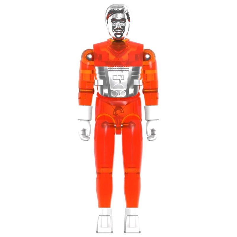 Micronauts ReAction Action Figure Wave 04 Time Traveler (Translucent Orange)