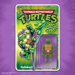 Teenage Mutant Ninja Turtles ReAction Action Figure Wave 01 Donatello
