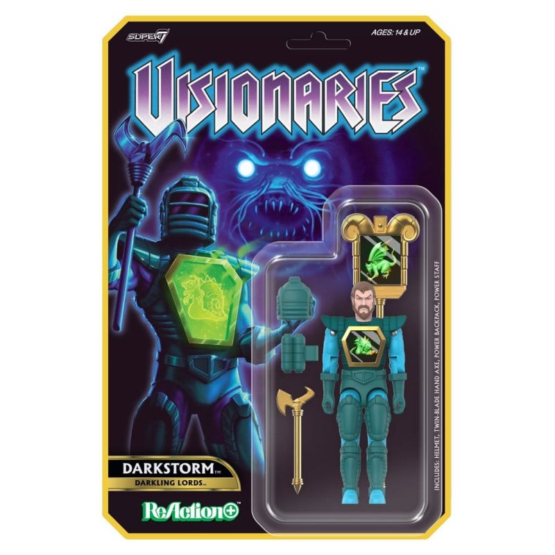 Visionaries ReAction Action Figure Wave 01 Darkstorm
