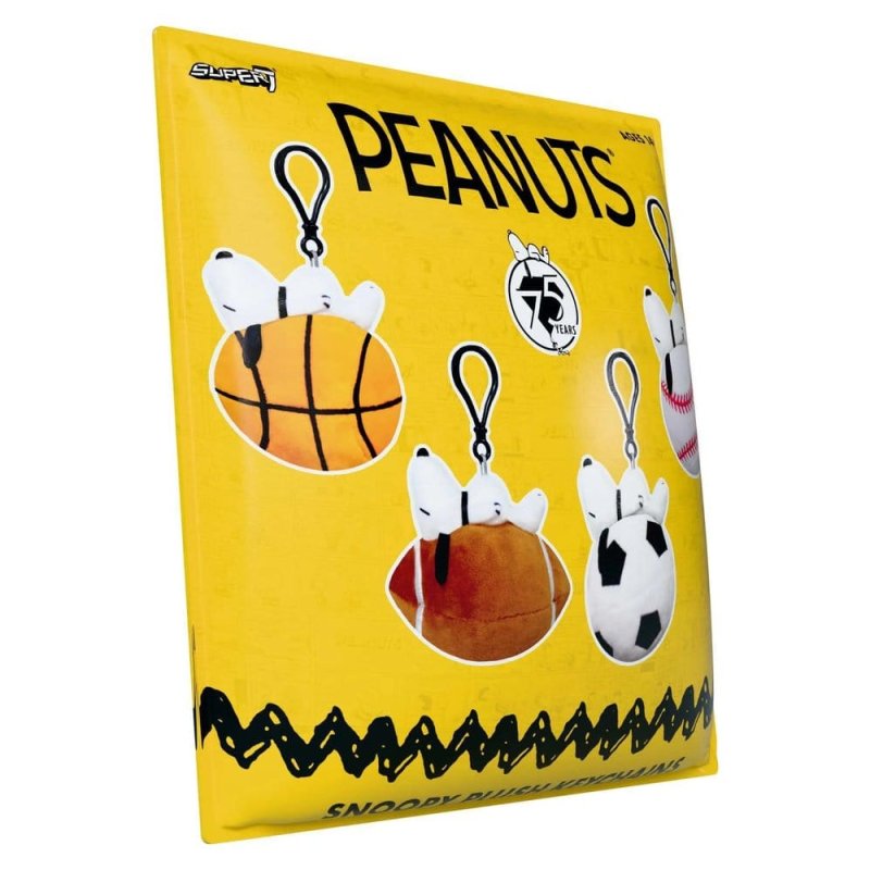 Peanuts Super Duper Plush Keychain Blind Bags Wave 1A Display (12)