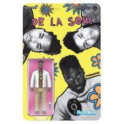 De La Soul ReAction Action Figure Wave 01 Kelvin "Posdnuos" Mercer (Me, Myself & I)