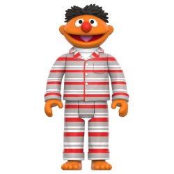 Sesame Street ReAction Action Figure Wave 06 Ernie (PJs) 10 cm