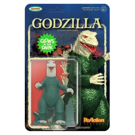 Godzilla Toho ReAction Action Figure Godzilla Model Kit (Glow) 10 cm