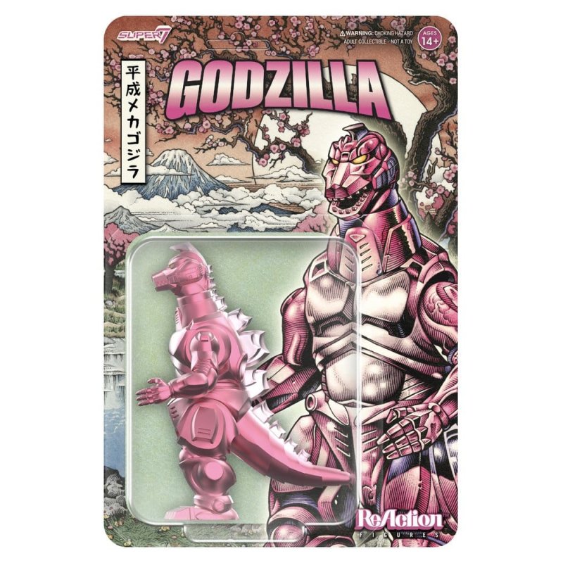 Godzilla Toho ReAction Action Figure Mechagodzilla '93 (Cherry Blossom Festival)