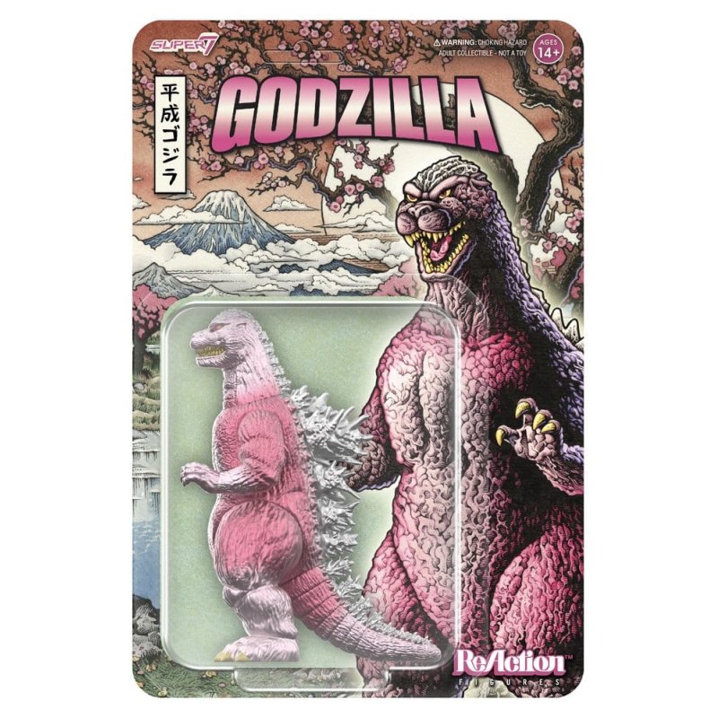 Godzilla Toho ReAction Action Figure Godzilla '89 (Cherry Blossom Festival)