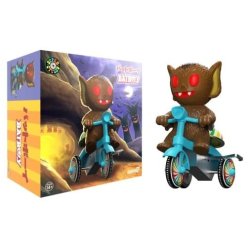 Super7 Super Cycles Vehicle Bat Boy (Brown w/ Blue Trike)