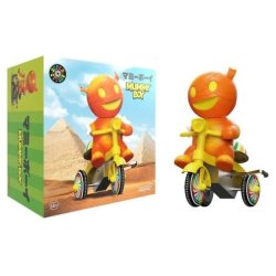 Super7 Super Cycles Vehicle Mummy Boy (Orange w/ Yellow Trike)
