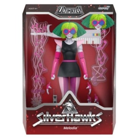 Silverhawks Ultimates Action Figure Wave 07 Melodia (Toon)