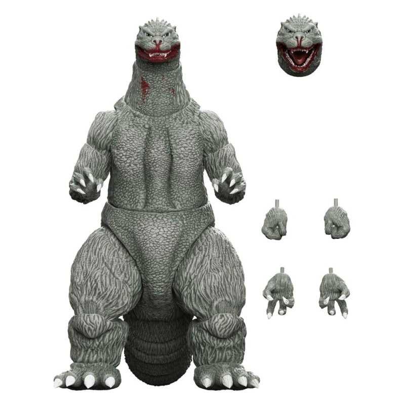 Godzilla (1989) Toho Ultimates Action Figure - Godzilla (Greyscale Comic Book - Thirsty for Blood) 24 cm