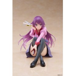 Monogatari PVC Statue Desktop Cute Figure Hitagi Senjougahara 13 cm