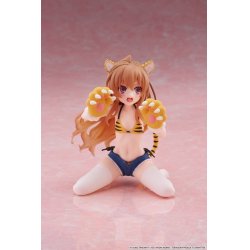 Toradora! Desktop Cute PVC Figure Taiga Aisaka (Tiger Costume Swimwear Ver.) 13 cm