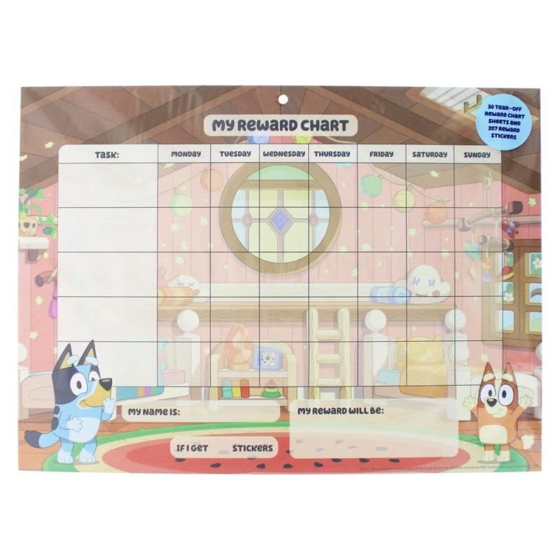 Bluey Reward Chart Set