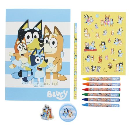 Bluey 11-Piece Stationery Set