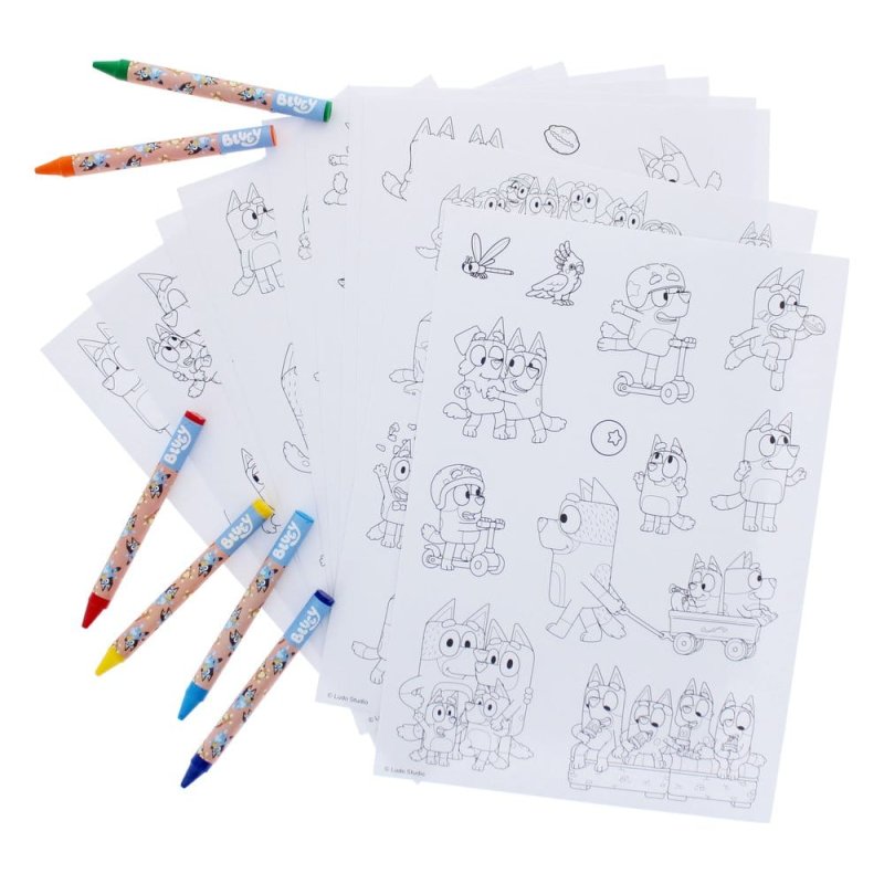 Bluey Sticker Colouring Set