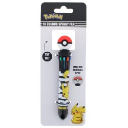 Pokémon Multi Colour Pen Spinny Pokéball
