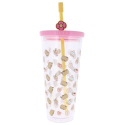 Pusheen Tumbler with Straw 700 ml