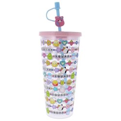 Squishmallows Tumbler with Straw Squish Squad 700 ml