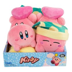 Kirby peluche Mocchi-Mocchi Point Méga - Kirby Dormant 15 cm