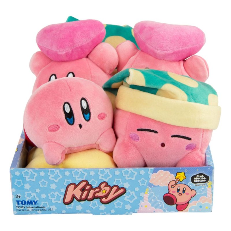 Kirby peluche Mocchi-Mocchi Point Méga - Kirby Dormant 15 cm