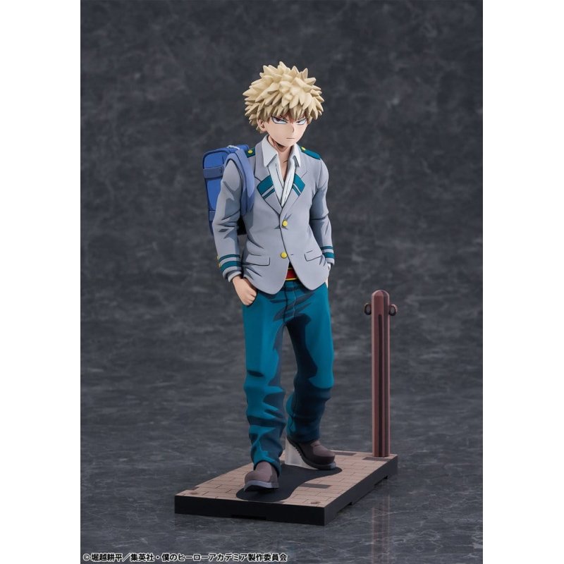 My Hero Academia PVC Figure 1/8 Katsuki Bakugo U.A. High School Uniform 2Dimensioning version 23 cm