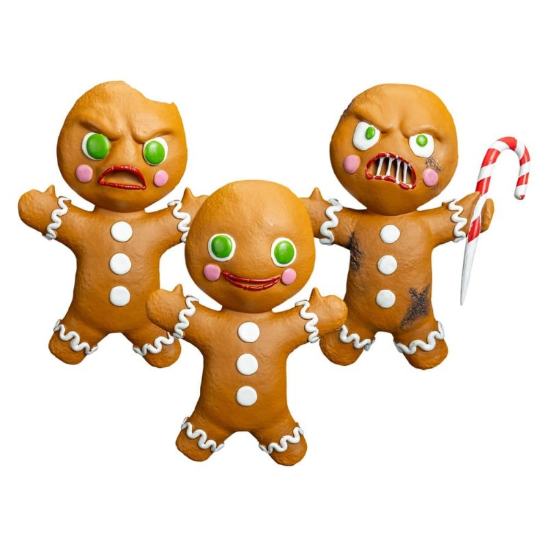 Krampus Prop Replicas 3-Pack Gingerbread Men