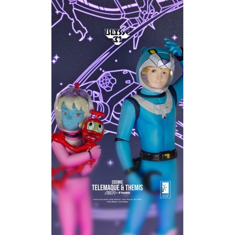 Ulysse 31 Neon Figure 1/9 Telemachus & Themis Cosmic Version 20 cm