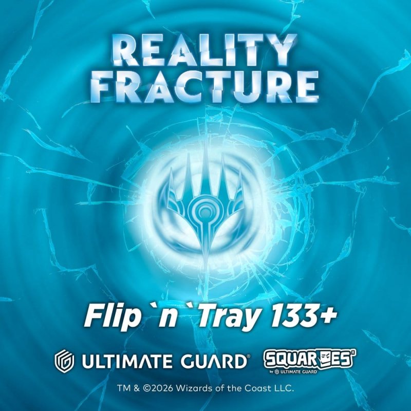 Ultimate Guard Flip'n'Tray 133 Xenoskin Magic: The Gathering "Reality Fracture" - Blue Uncommon / Green Uncommon