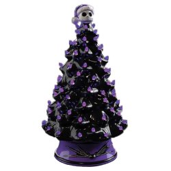 The Nightmare Before Christmas Ceramic Christmas Tree with Lights Jack Skellington 30 cm