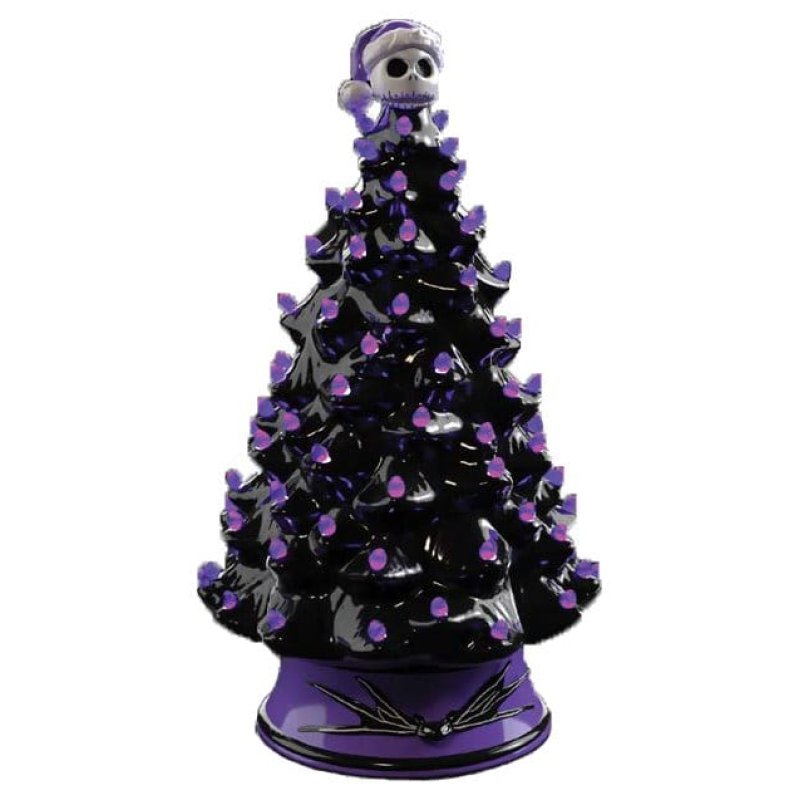 The Nightmare Before Christmas Ceramic Christmas Tree with Lights Jack Skellington 30 cm