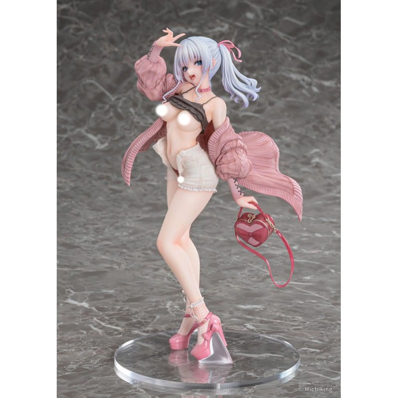 Original Character PVC Statue 1/6 Shion Passion Pink Illustration by Michiking 27 cm