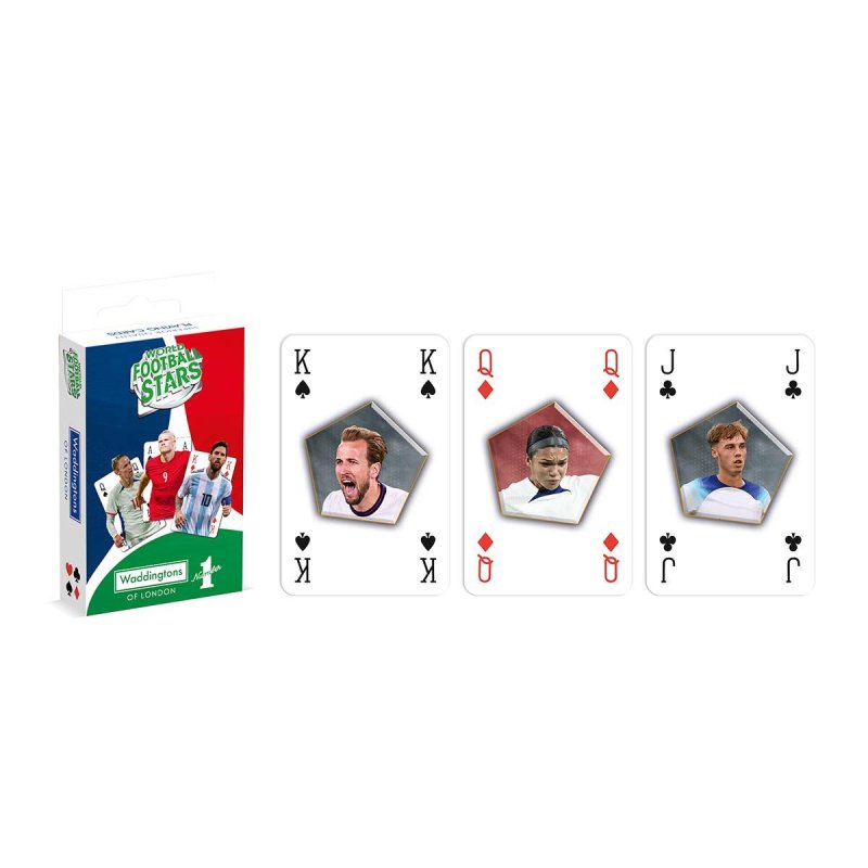 World Soccer Stars No 1 Playing Cards *English Version*