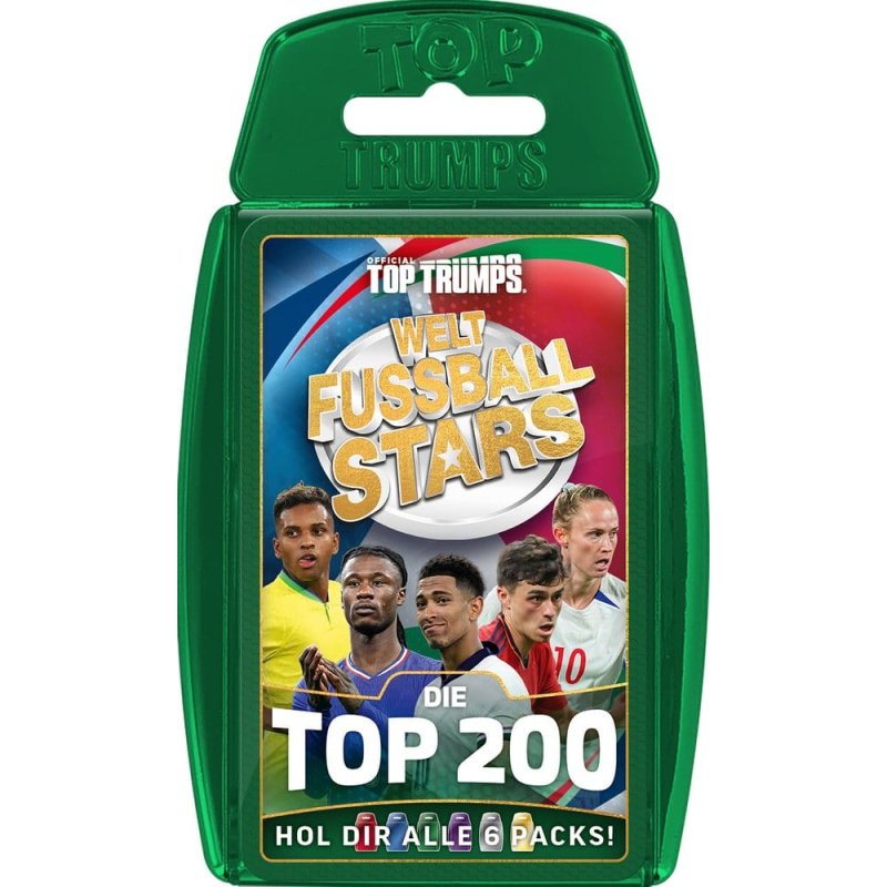 World Football Stars Card Game 200 Pack 3 *German Version*