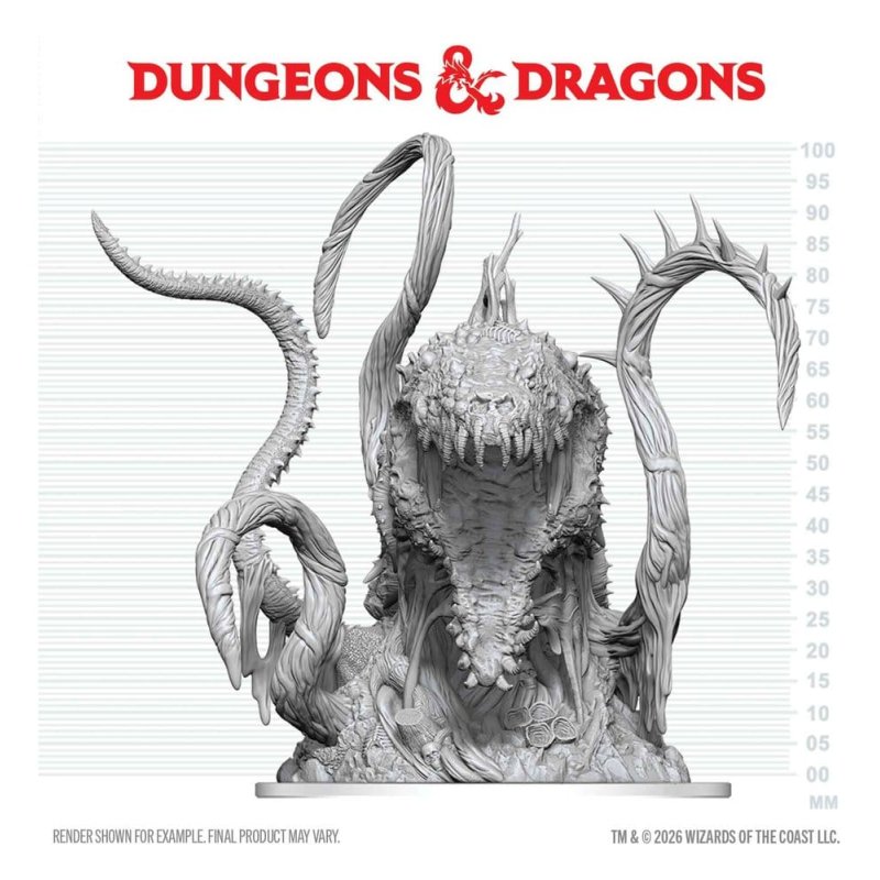D&D Nolzur's Marvelous Miniatures Mini Figure Spore of Moander 15 cm
