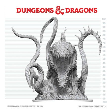 D&D Nolzur's Marvelous Miniatures Mini Figure Spore of Moander 15 cm