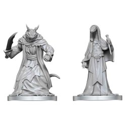 Pathfinder Battles Deep Cuts Unpainted Miniature Zyss & Aapoph Serpentfolk 13 cm