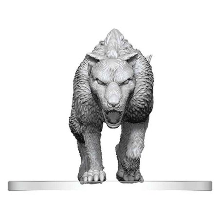 Pathfinder Battles Deep Cuts Unpainted Miniature Hyaenodon 13 cm