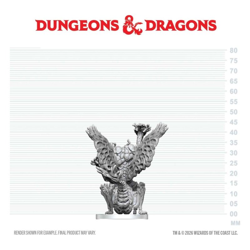 Dungeons & Dragons Nolzur's Marvelous Miniatures Unpainted Miniature Mi-Go 14 cm